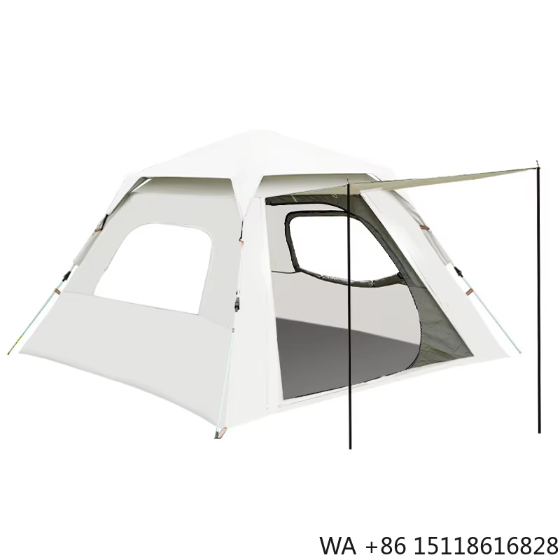 Outdoor Camping Set - เต็นท์พับได้แบบพกพาสำหรับใช้งานกลางแจ้งของผู้ผลิต ผ้าอ๊อกซ์ฟอร์ดกันฝนหนาพิเศษ อัตโนมัติเต็มรูปแบบ สำหรับปิกนิกในสวนและตั้งแคมป์