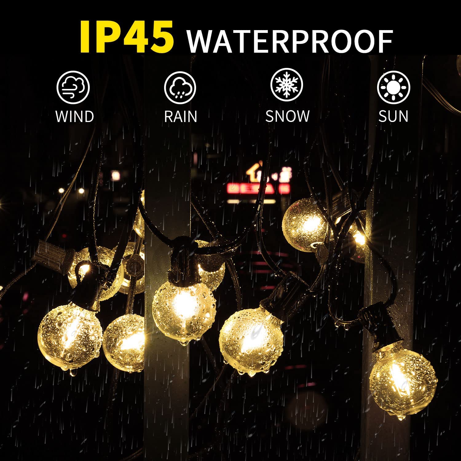 Outdoor Camping Lights String - 30 M 15 M 7.6 M