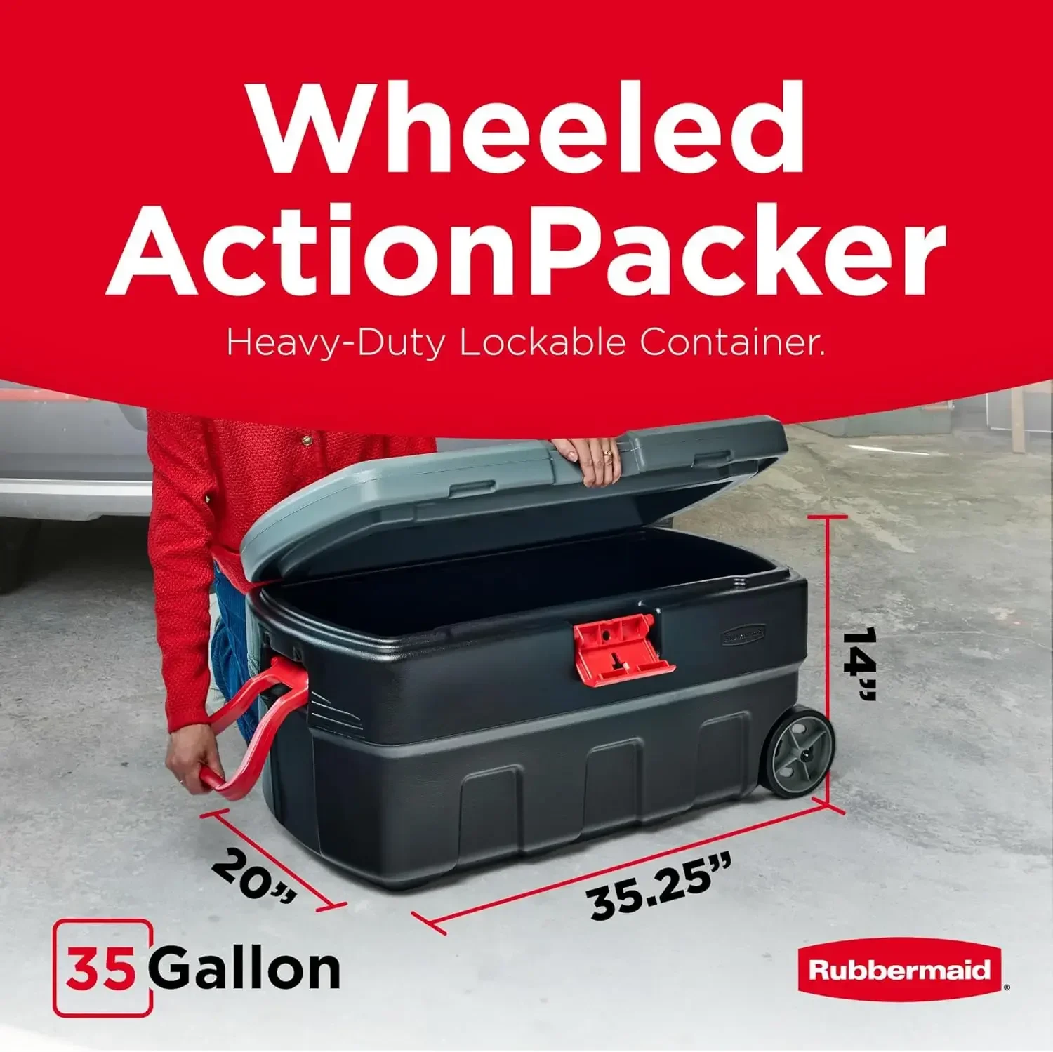 ActionPacker 35 แกลลอน, ผลิตใน - Outdoor Camping Usa บทวิจารณ์และราคา