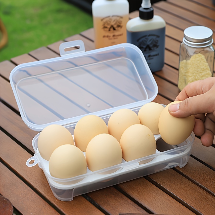 กล่องใส่ไข่แบบพกพาสำหรับครัว 1 - Outdoor Camping Bin บทวิจารณ์และราคา