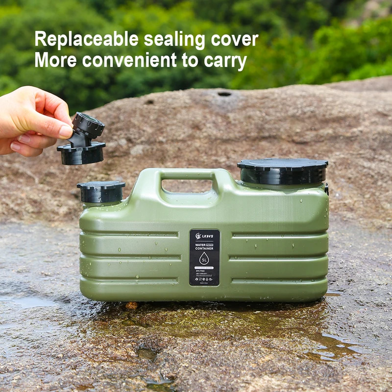 5/11L ถังน้ํากลางแจ้งขนาดใหญ่ค - Outdoor Camping Bin บทวิจารณ์และราคา