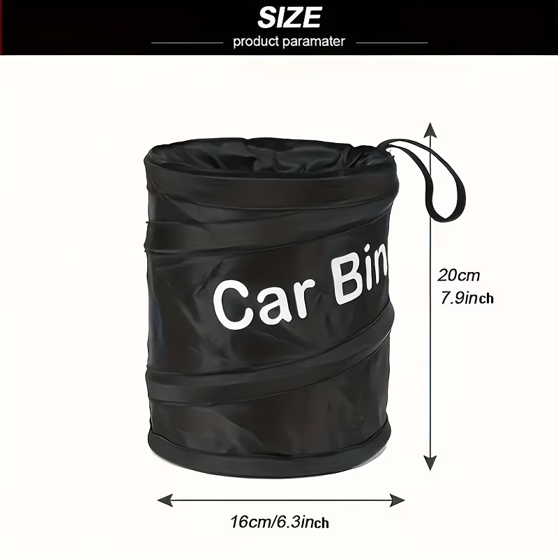 ถังขยะพับได้แบบพกพา ป้องกันการ - Outdoor Camping Bin บทวิจารณ์และราคา
