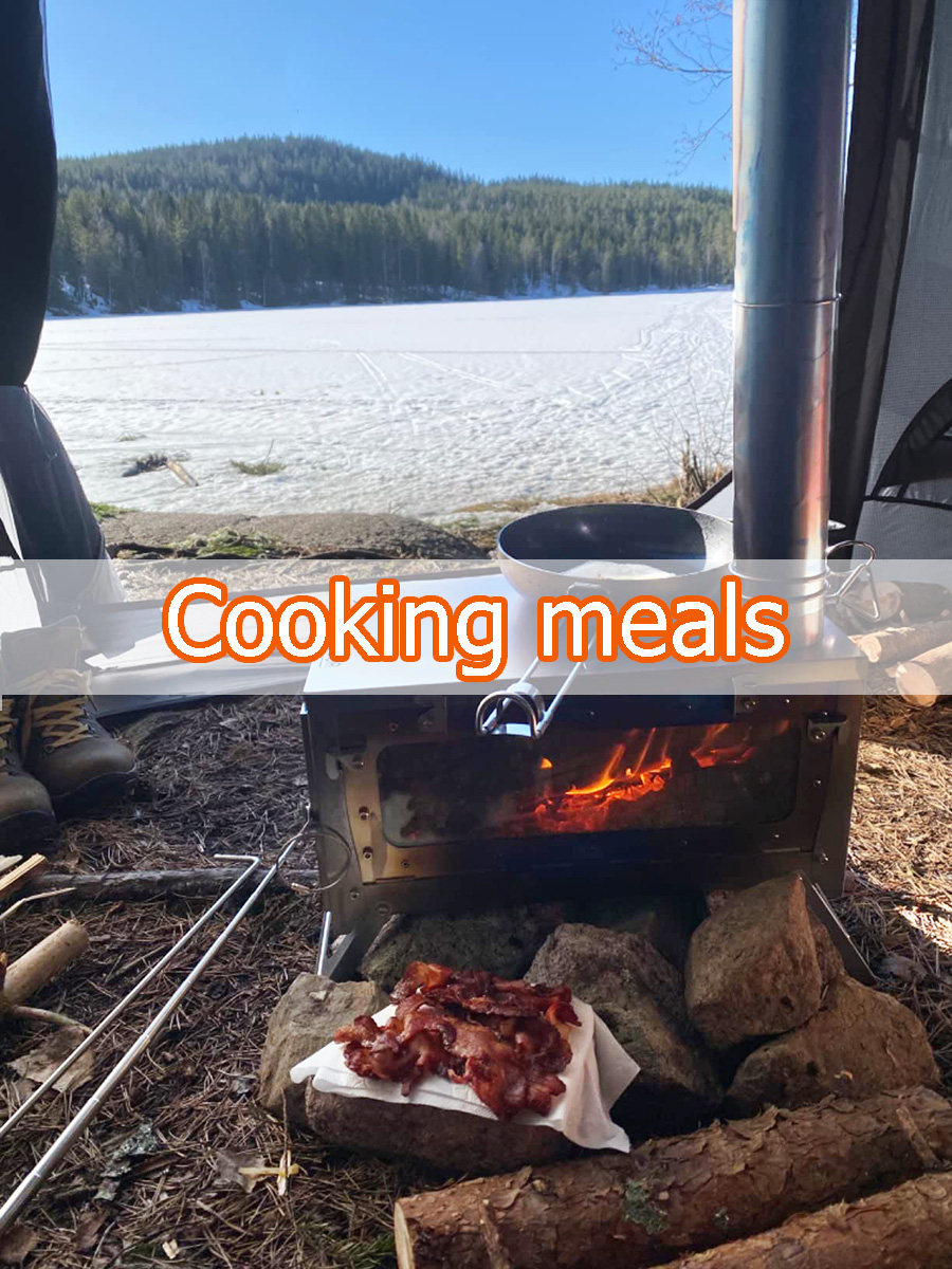 เตาเต็นท์ไทเทเนียม TSG จากคลัง - Outdoor Camping Usa บทวิจารณ์และราคา
