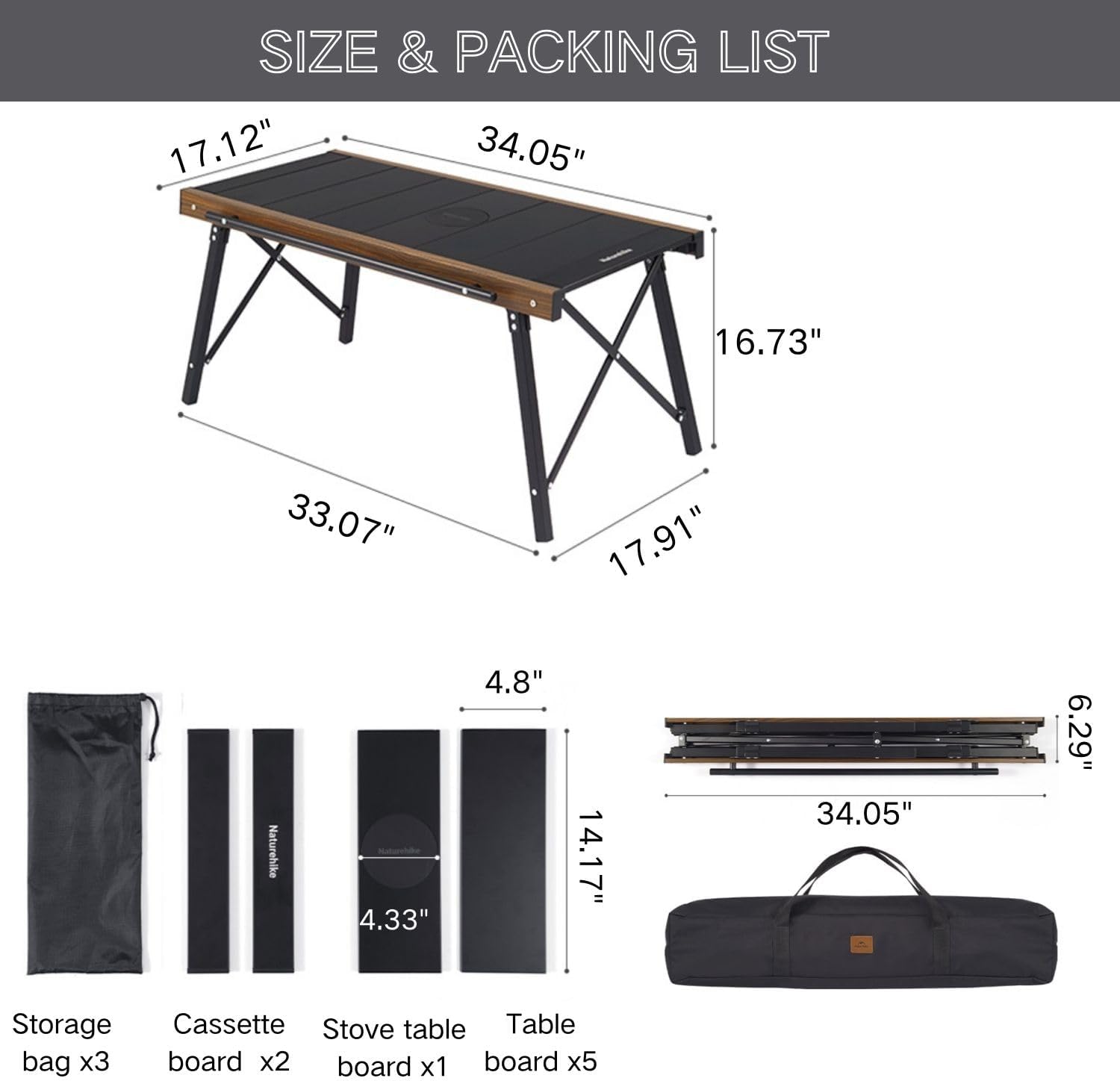 โต๊ะพับได้สำหรับตั้งแคมป์แบบ I - Outdoor Camping Kitchen Setup บทวิจารณ์และราคา
