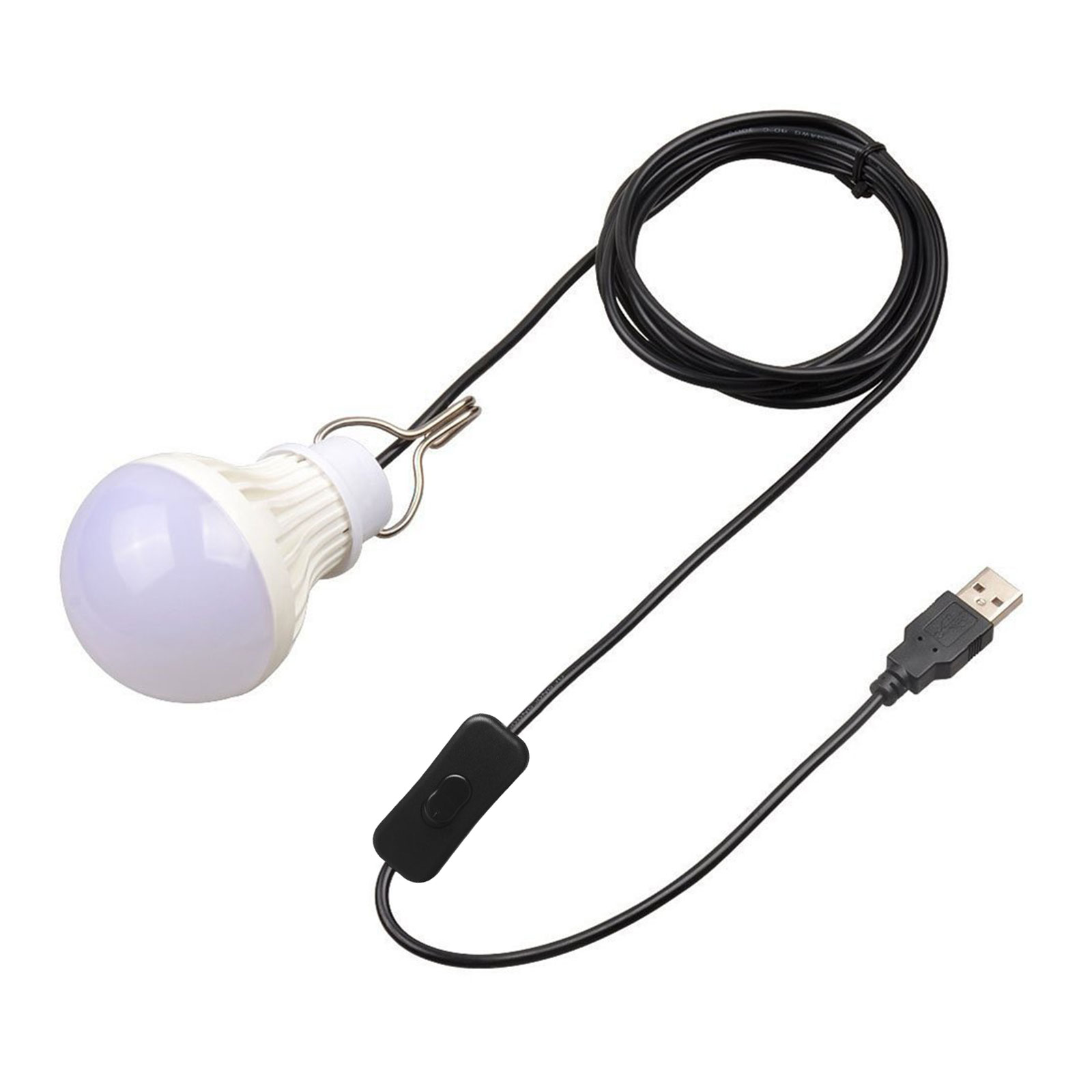 สายไฟสวิตช์สีขาวนวล 3000K หลอด - Outdoor Camping Lights String บทวิจารณ์และราคา