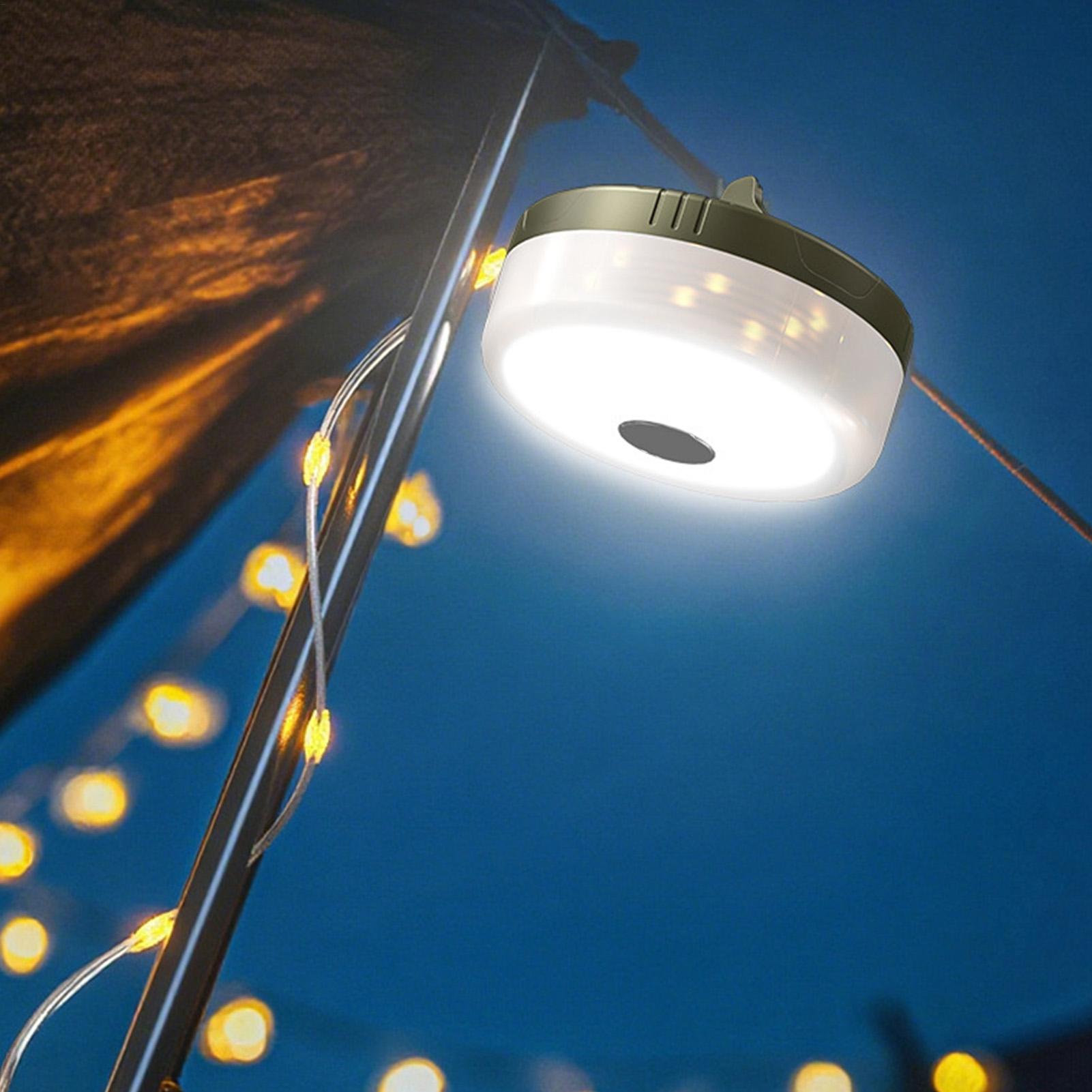 ไฟแคมป์ปิ้งแบบพับเก็บได้ 20 เม - Outdoor Camping Lights String บทวิจารณ์และราคา
