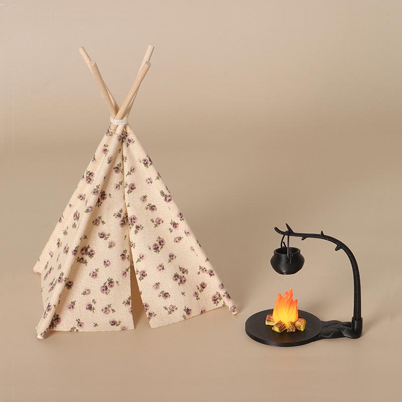 เต็นท์จำลองขนาด 1:12 สำหรับตกแ - Outdoor Camping Toys บทวิจารณ์และราคา