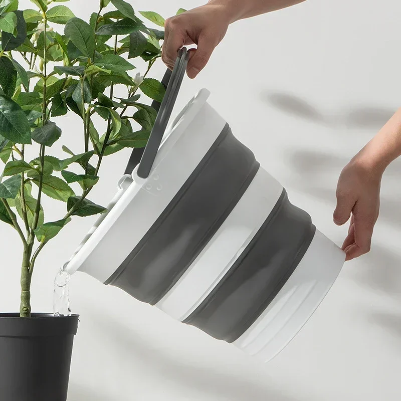 ถังซิลิโคนพับได้แบบพกพา5/10/15 - Outdoor Camping Bin บทวิจารณ์และราคา