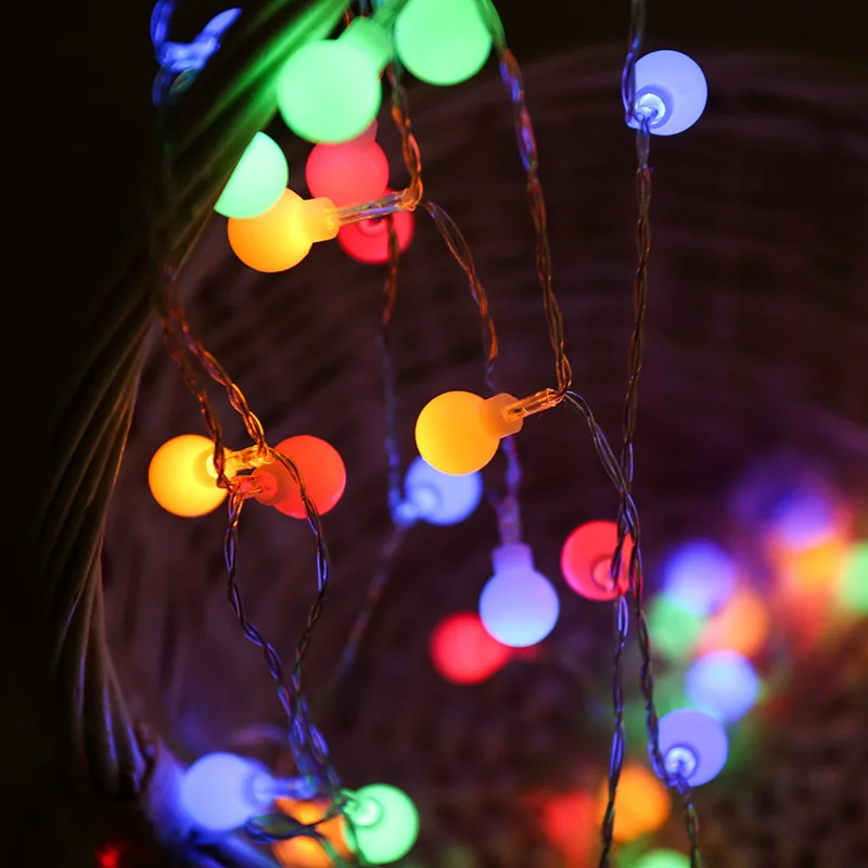 10M USB/แบตเตอรี่ Power Ball ไ - Outdoor Camping Lights String บทวิจารณ์และราคา