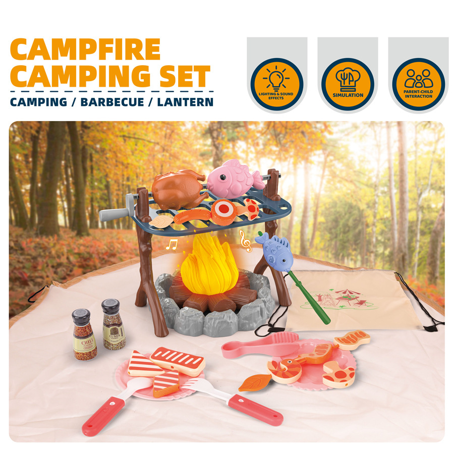 ชุดเต็นท์ตั้งแคมป์สำหรับเด็ก ส - Outdoor Camping Toys บทวิจารณ์และราคา