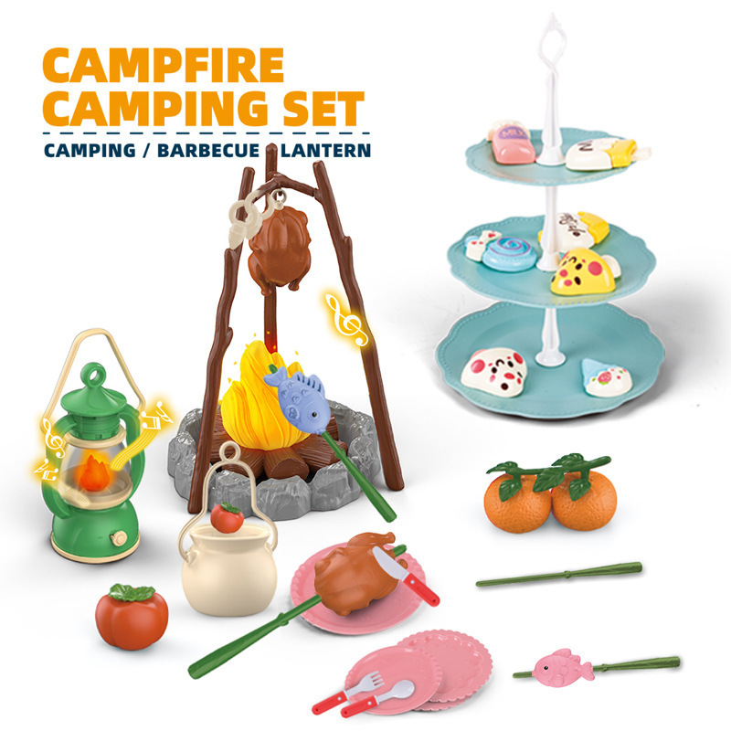ชุดเต็นท์ตั้งแคมป์สำหรับเด็ก ส - Outdoor Camping Toys บทวิจารณ์และราคา