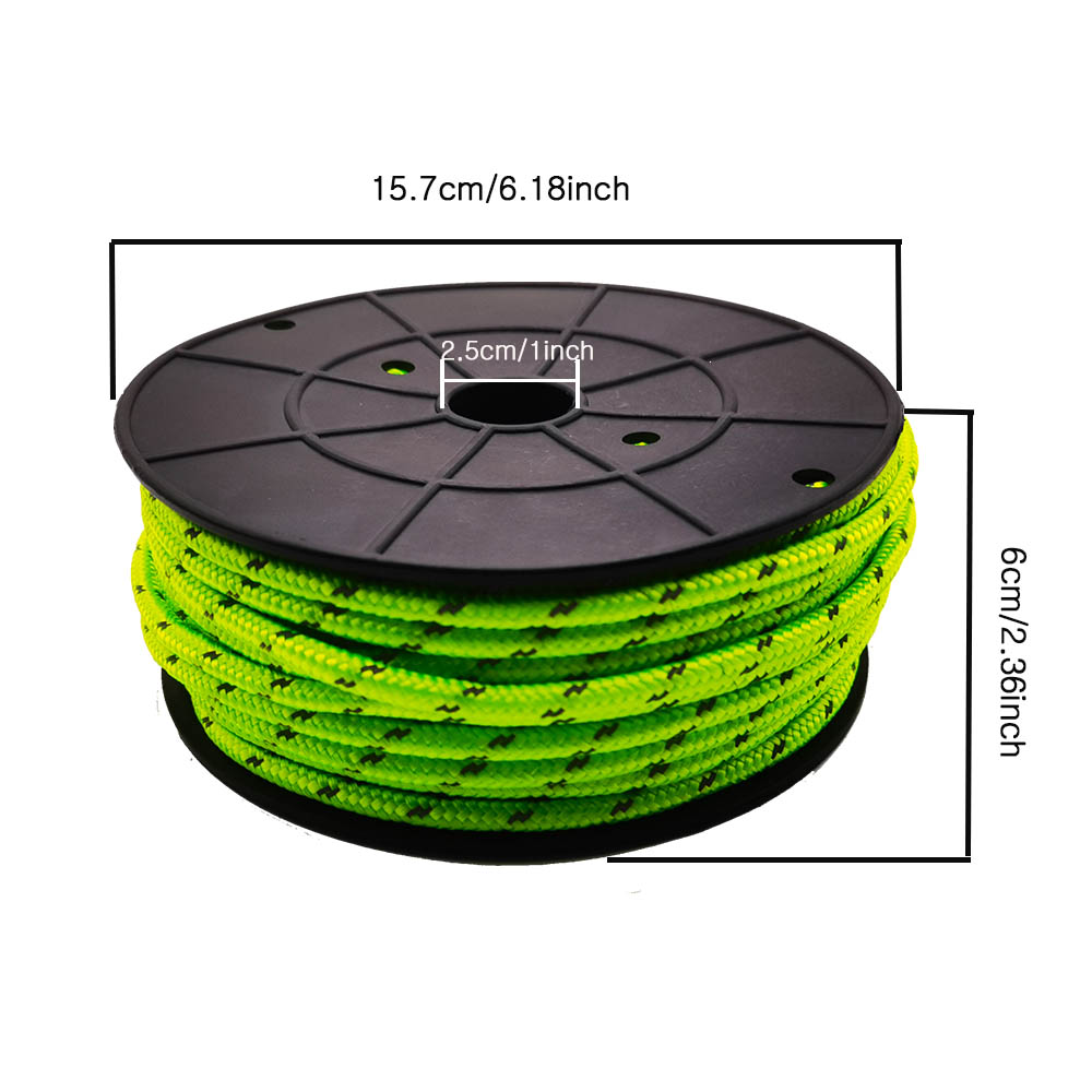 เชือกพาราคอร์ดสะท้อนแสง 30 เมต - Outdoor Camping Lights String บทวิจารณ์และราคา