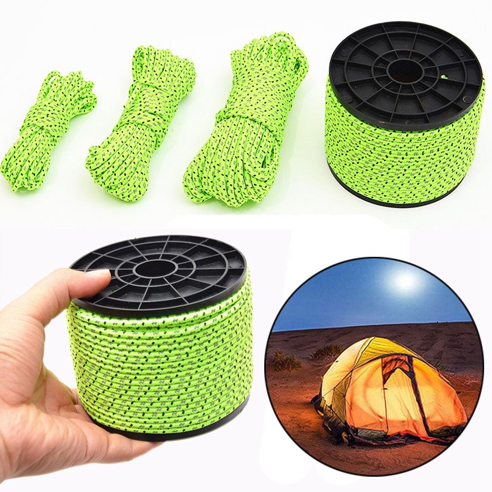 เชือกเต็นท์สะท้อนแสง5/10/20/10 - Outdoor Camping Extension Cord บทวิจารณ์และราคา