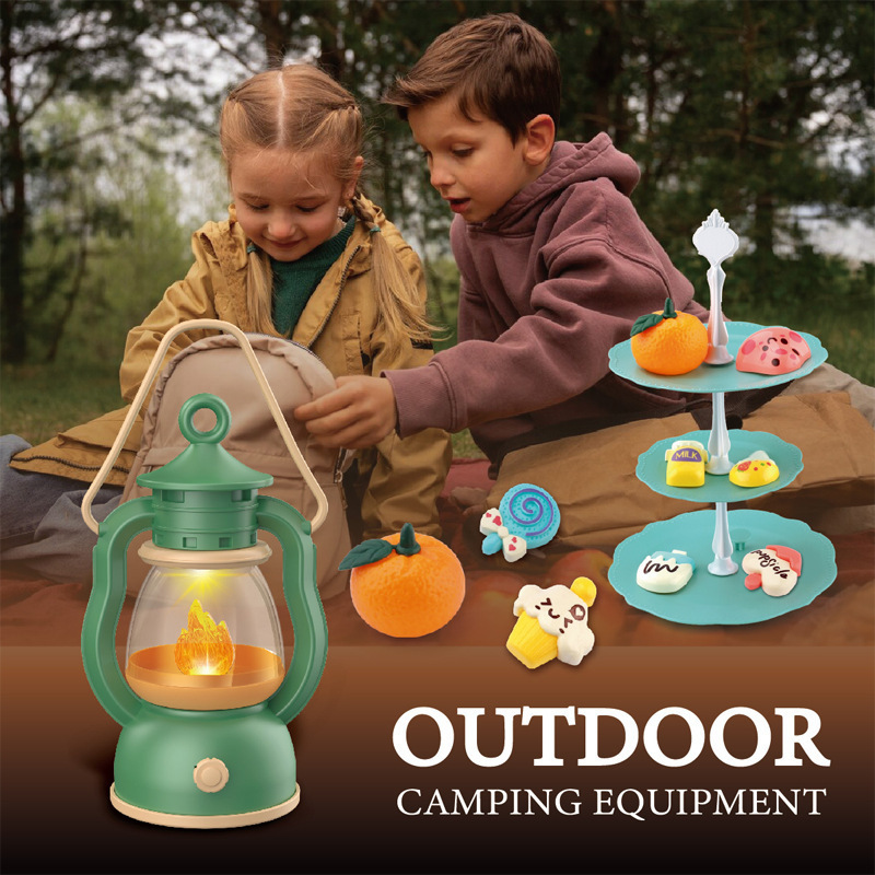 ชุดตั้งแคมป์สําหรับเด็กแคมป์ไฟ - Outdoor Camping Toys บทวิจารณ์และราคา