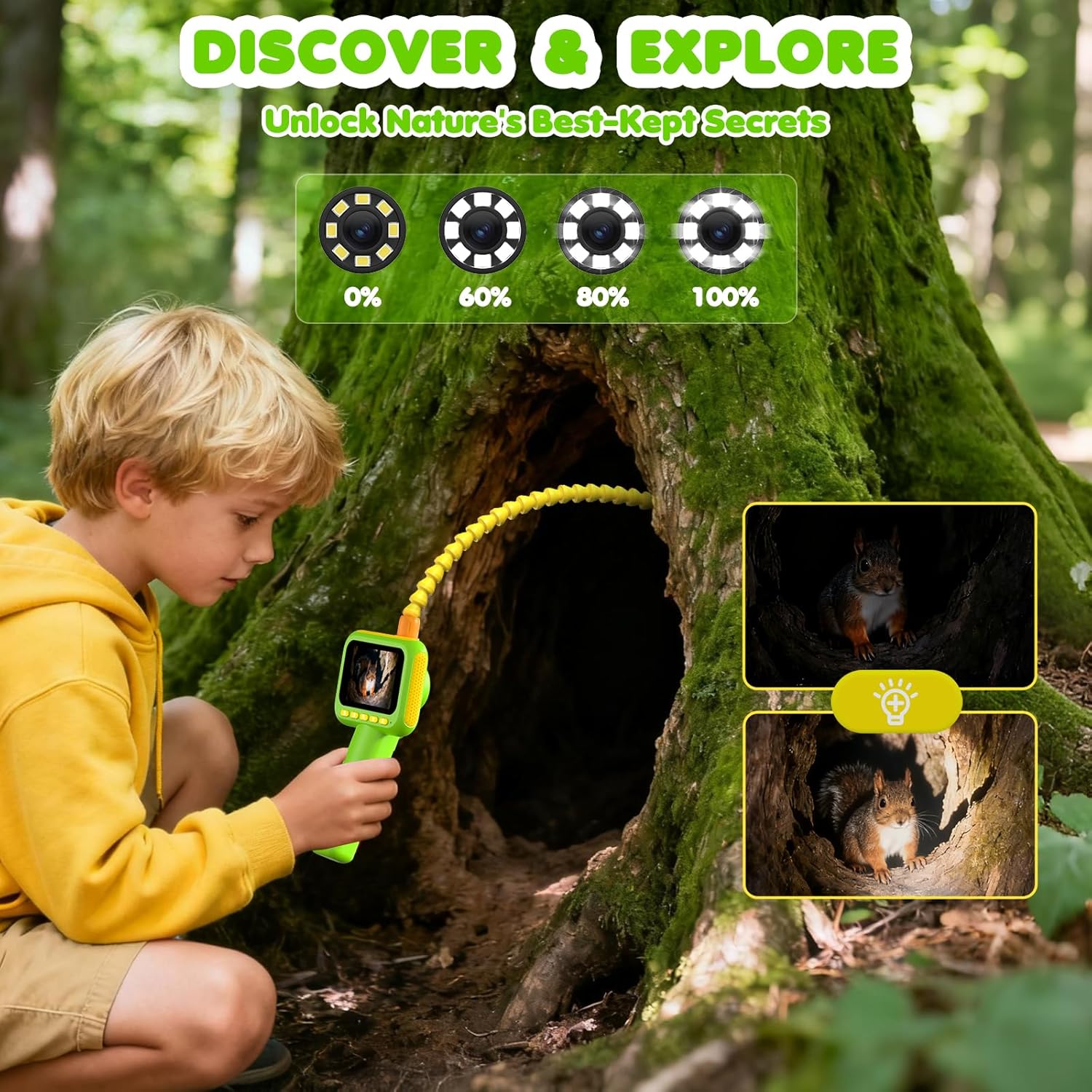 กล้องเอนโดสโคปสำหรับเด็ก, กล้อ - Outdoor Camping Toys บทวิจารณ์และราคา