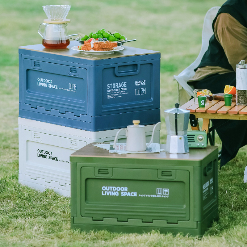 กล่องเก็บของพับได้สำหรับใช้งาน - Outdoor Camping Bin บทวิจารณ์และราคา