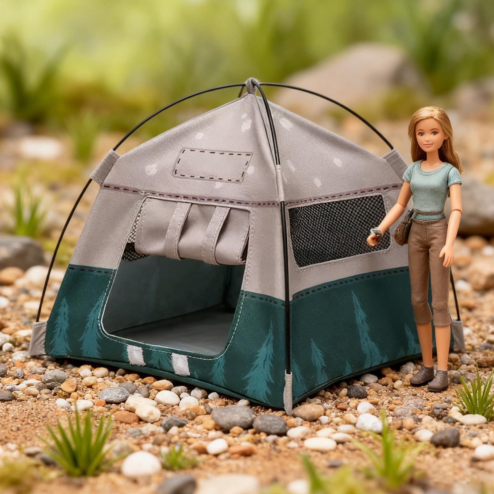 เต็นท์จิ๋ว ขนาด 1:12 อุปกรณ์เส - Outdoor Camping Usa บทวิจารณ์และราคา