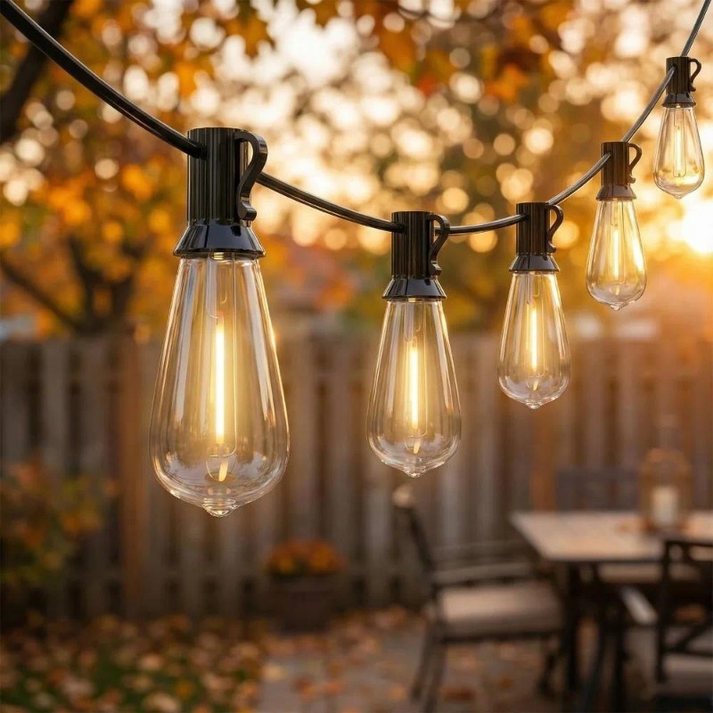 ไฟประดับสายรูปมะละกอ LED พลังง - Outdoor Camping Lights String บทวิจารณ์และราคา